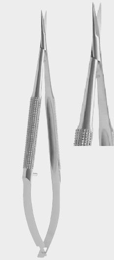 Мікроножиці, ø 8 мм (mm), 14 см (cm), прямі. Бренд: Zepf (Зепф).